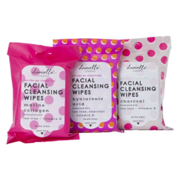 danielle creations® facial cleansing wipes