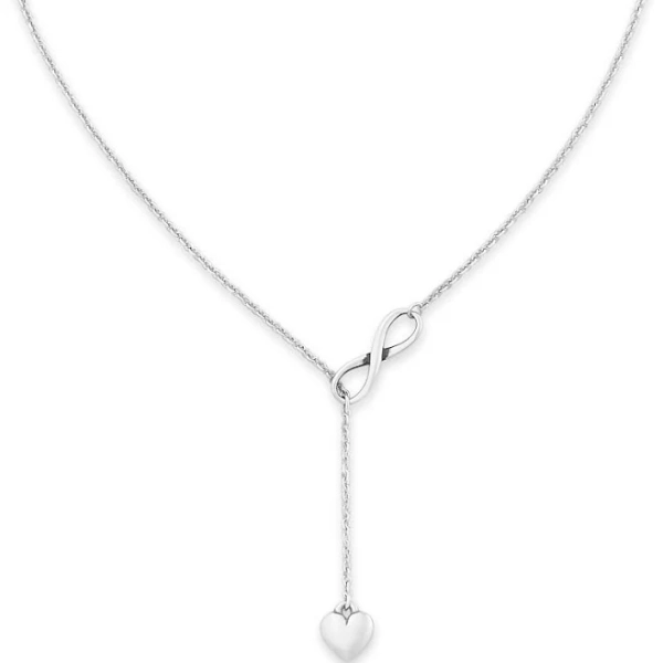 James Avery Sterling Silver Delicate Infinite Love Necklace