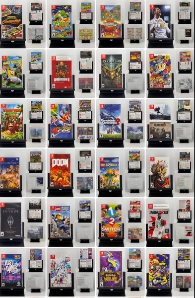 Nintendo Switch Cases to Choose From mario zelda black case sd cards pokemon