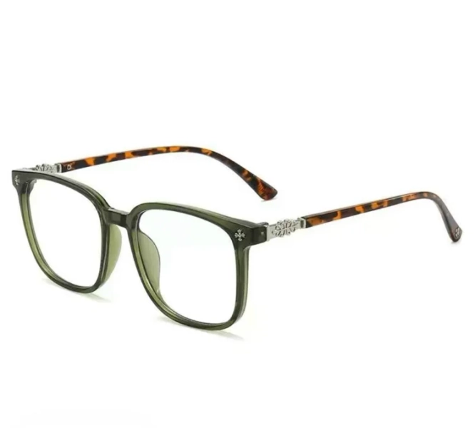 Tortoiseshell Green Glasses