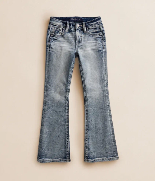 5 M1015 Girls - Mid-Rise Boot Stretch Jean