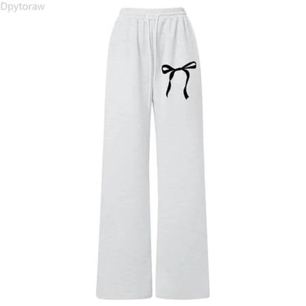 Girl's Baggy Straight Leg Sweatpants with Pockets
