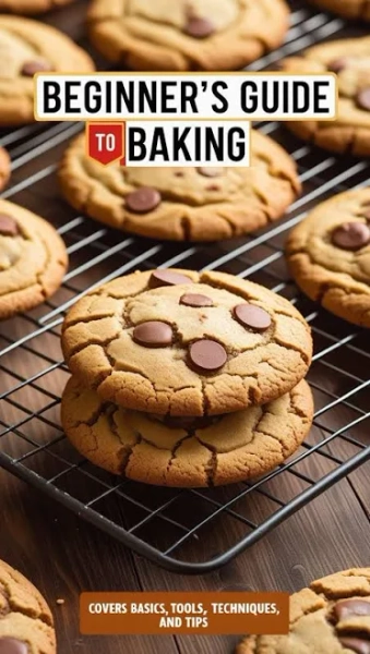 Beginner's Guide to Baking | Easy Baking Recipes, Tips, Techniques & 30-Day Challenge for New Home Bakers | Digital PDF Cookbook
