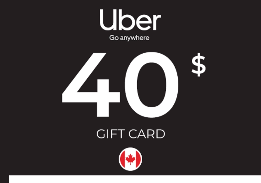 Uber Gift Card 40 CAD Key - CANADA