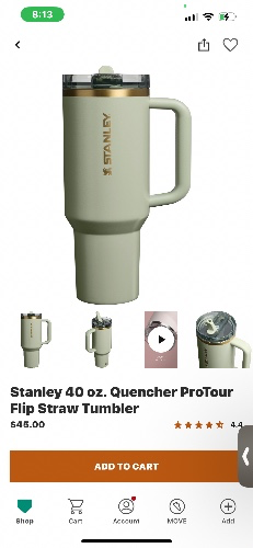 Stanley 40 oz. Quencher ProTour Flip Straw Tumbler, Frost Fade