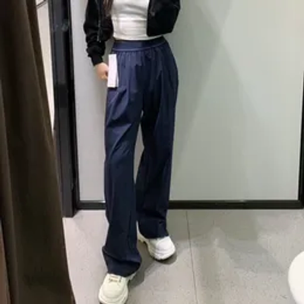 Designer Yoga Sports Pants Womens High-Waist Full-length Dance StudioTrousers Straight-Leg Suit Up Trouser Weekend City Jogger Sweatpants Wrinkle-resistant