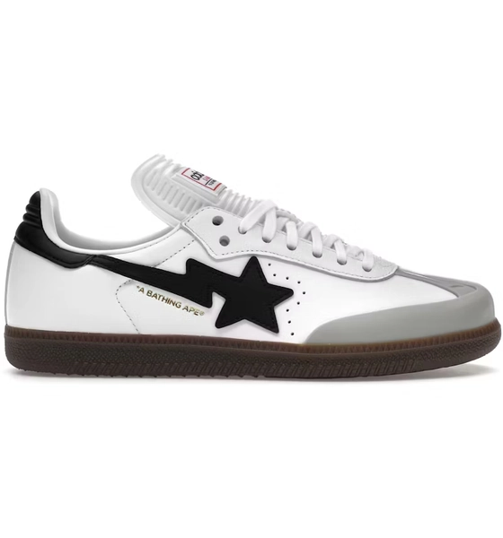 adidas Samba Bape White Black Gum