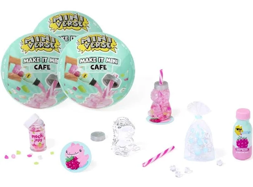 MGAs Miniverse Make It Mini Cafe Series 6 Latest Wave, Mini Collectibles - Blind Packaging, Resin Play, Replica Food, NotT Edible, Collectors, 8+