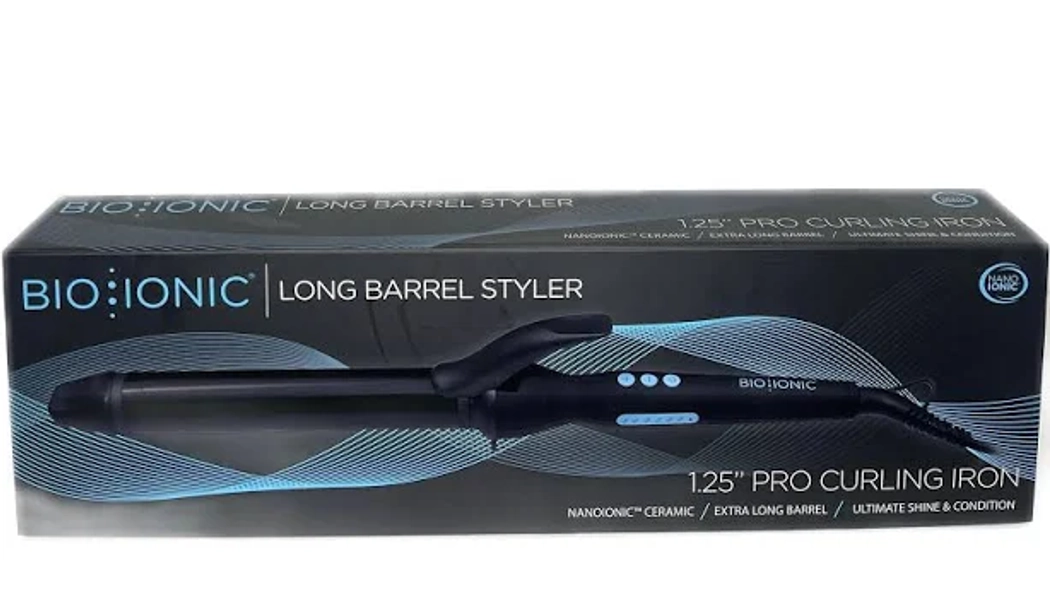 Bio Ionic Magical Stone Long Barrel Curling Iron