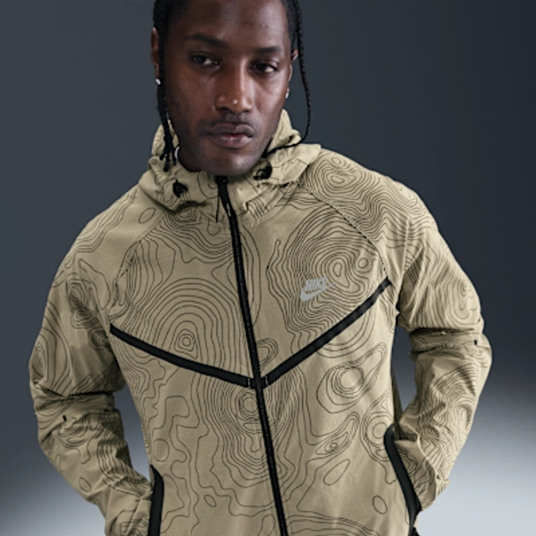 Nike Tech Men's Full-Zip Woven Windrunner Jacket