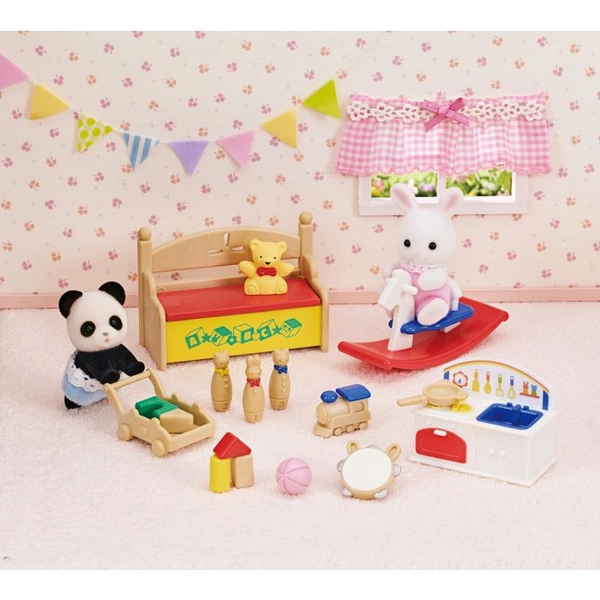 Baby's Toy Box - Snow Rabbit & Panda Babies