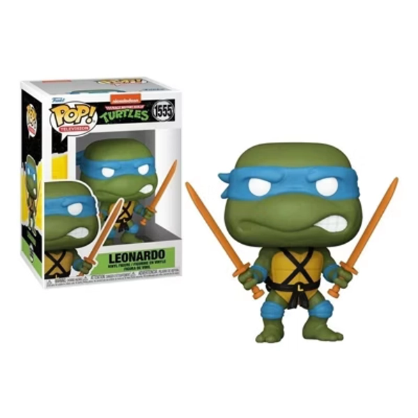 Funko POP! TV: Teenage Mutant Ninja Turtles (TMNT) – Leonardo Vinyl Figure #1555 #78054