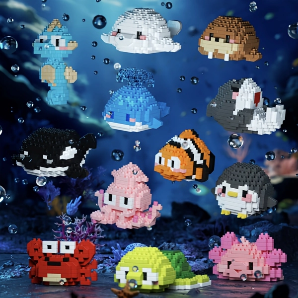 Ocean-Themed Small Gifts Featuring Turtles And Penguins for The Back-To-School Season
