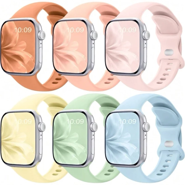Silicone Waterproof Sport Straps for Apple Watch