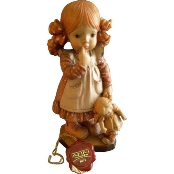 Anri of Italy "Bedtime"Limited Carving 1112/4000 by Sarah Kay