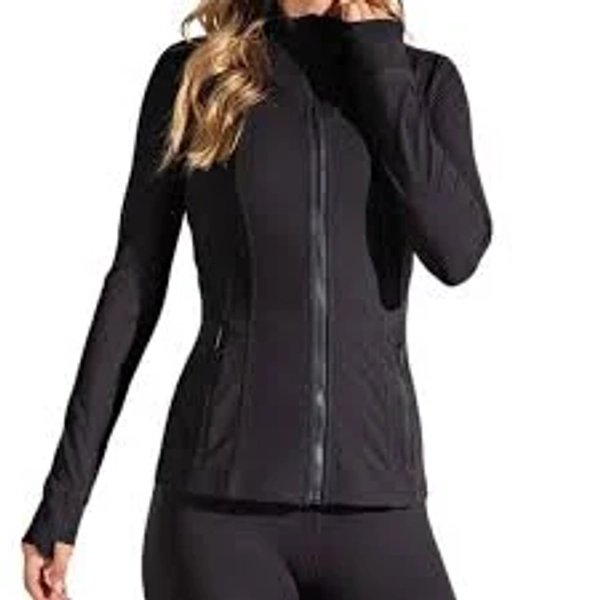 Ladies Buttery Fitted Define Jacket BLACK - Small
