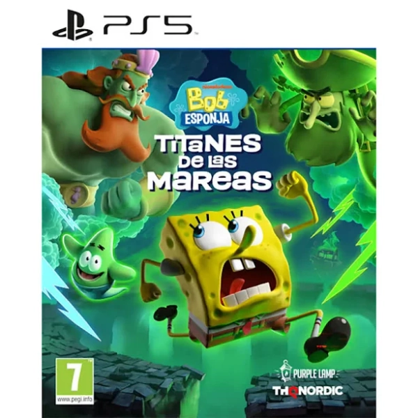 Bob Esponja Titanes de Las Mareas