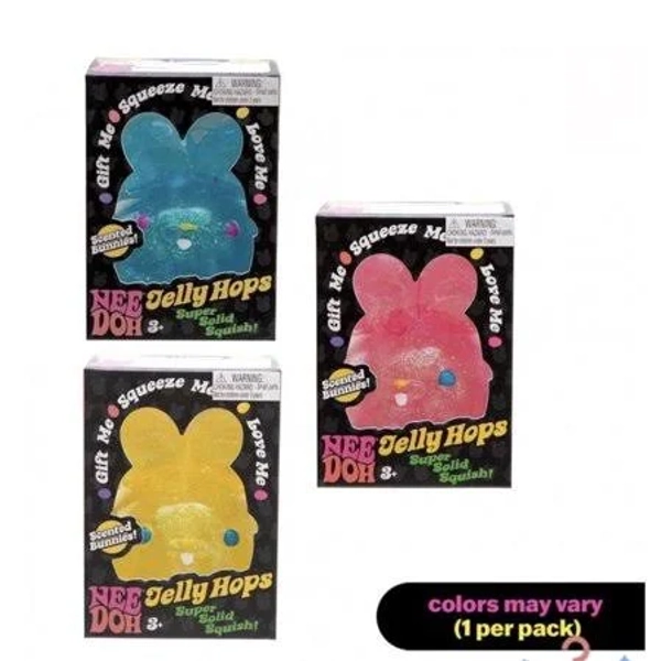 Nee Doh Jelly Hops Squish Sensory Fidget Bunny