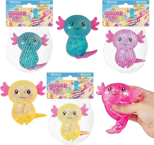 VIRAL AXOLOTI SUGAR SQUISHY - ASSORTED COLORS