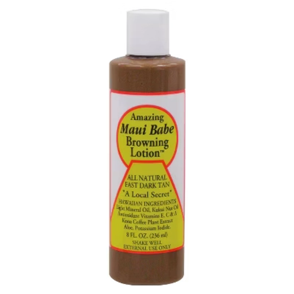 Maui Babe Browning Lotion - 8 fl oz: Paraben-Free, Sulfate-Free, Phthalate-Free, Whole Body Tanning Solution