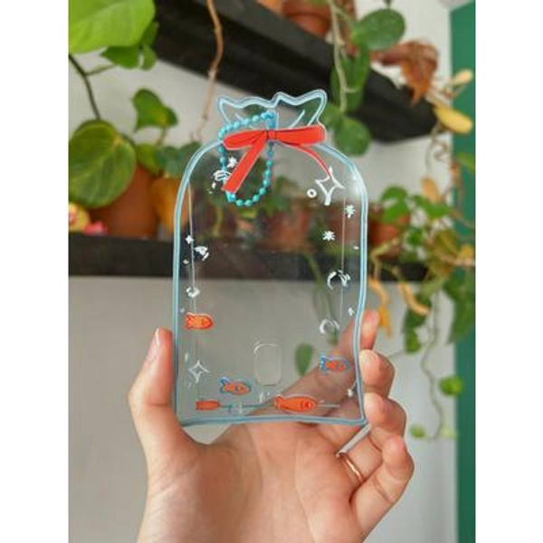 Goldfish photo card holder | acrylic pc keychain
