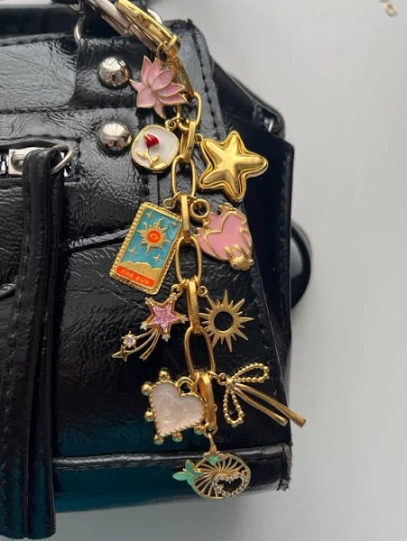 Custom Bag Charm Keychain