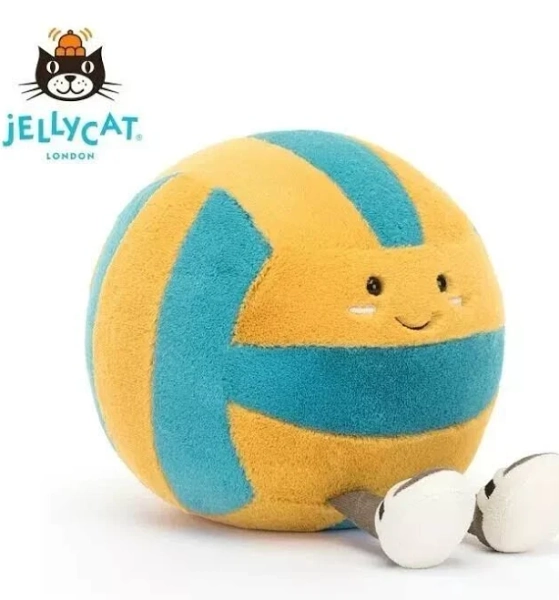 Amuseables Sports Beach Volley Softjellycattoy Plush Doll 11.8'' Gifts