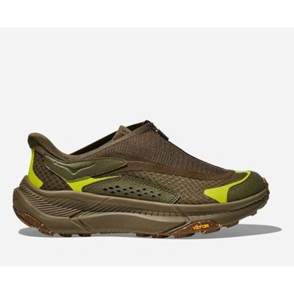 HOKA Project Transport Chaussures en Deep Umber/Antique Olive Taille 44 | Lifestyle
