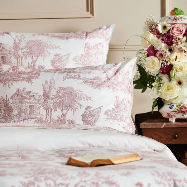 Parure de lit Tendresse - Percale de coton
