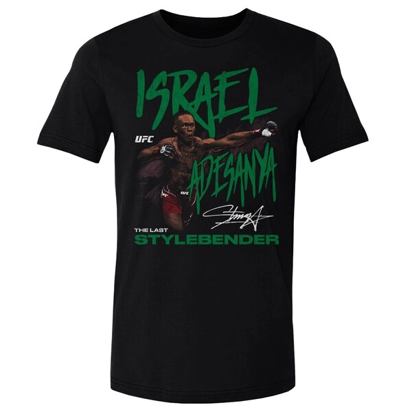 Men's  Black Israel Adesanya The Last Stylebender T-Shirt