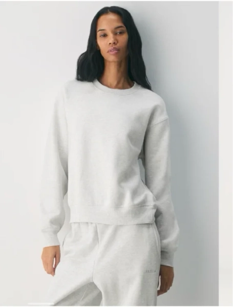 Cozy Sweatfleece Perfect Crew Sweatshirt