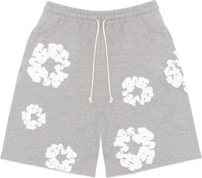 The Cotton Wreath Shorts Grey