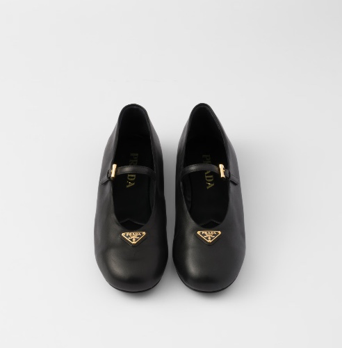 Nappa leather ballerinas