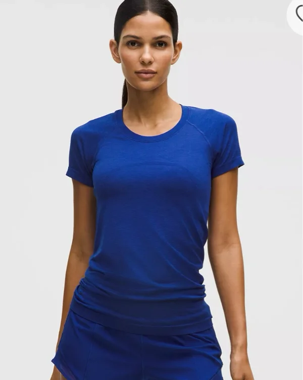 Swiftly Tech Short-Sleeve Shirt 2.0 *Hip Length - True Navy/True Navy - 2