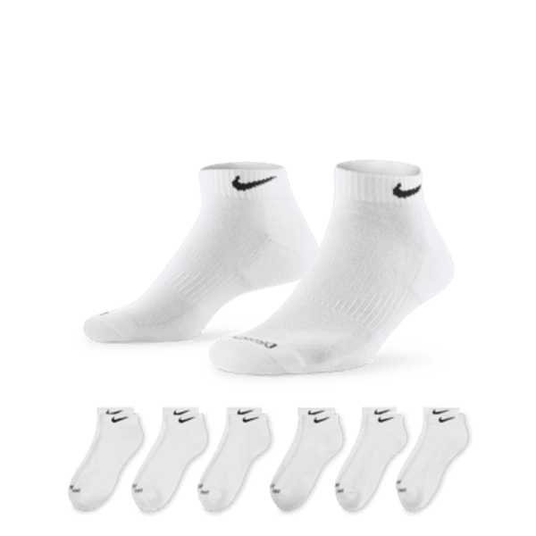 Nike Everyday Plus Cushioned Training Low Socks (6 Pairs)