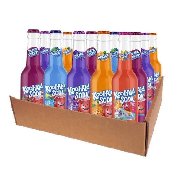 Kool-Aid Sodas 12ct Kool-Aid Mixed Assortment 12ct Case