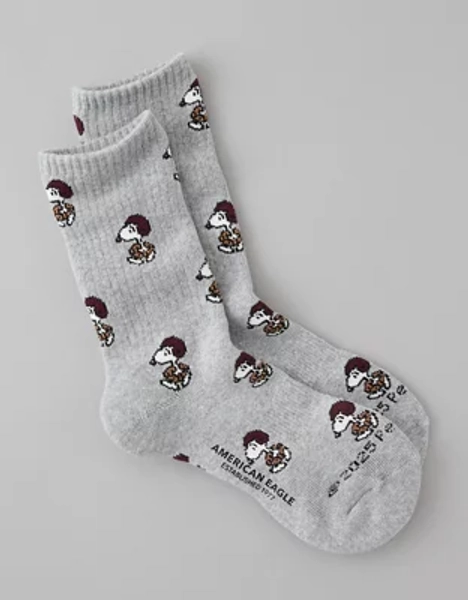 AE Peanuts Crew Socks 2-Pack