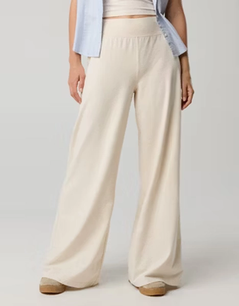OFFLINE By Aerie OG Cotton Super Wide Leg Pant
