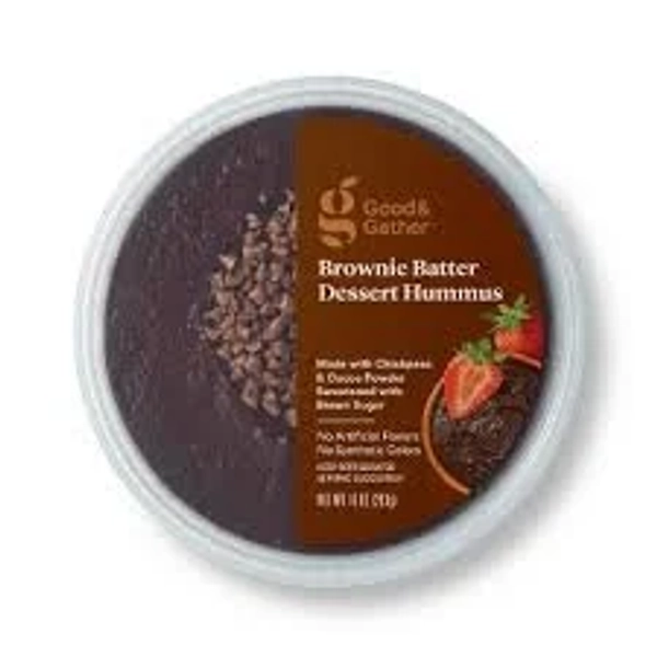 Good & Gather Brownie Batter Dessert Hummus