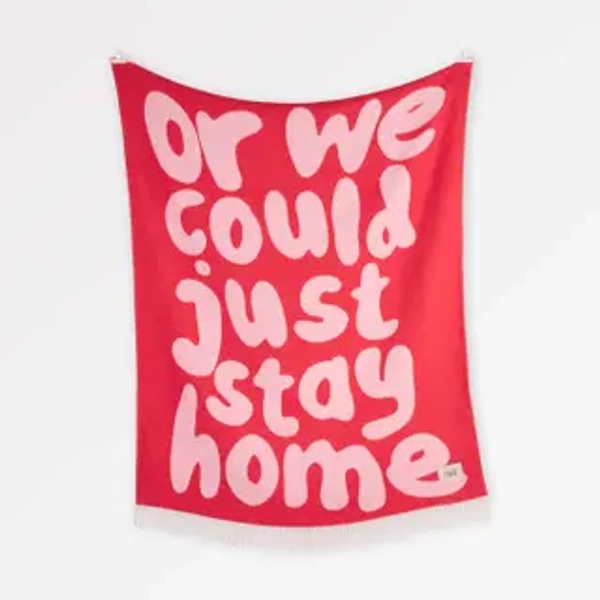 Kuscheldecke Stay Home