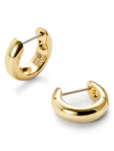 Ana Luisa Giulia Huggie Hoop Earrings
