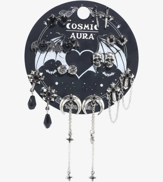 Cosmic Aura Witch Celestial Earring Set