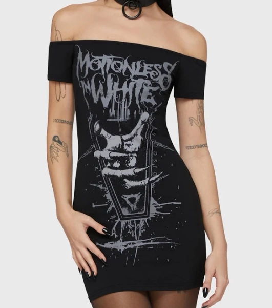 Motionless in White by Killstar Mini Dress