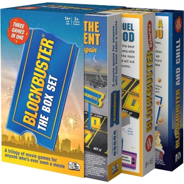 Blockbuster Trilogy Party Game for Teens and Adults, Movie Board Game Night