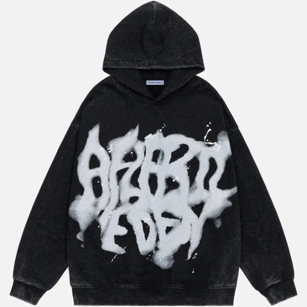 AELFRIC EDEN Men's Abstract Graphic Hoodie
