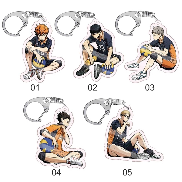 Anime Haikyuu Volleyball Boy Keychain - Haikyuu Store