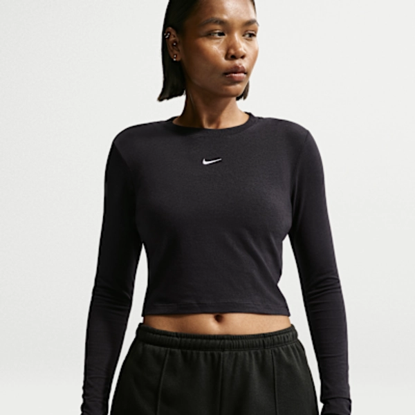 Nike Sportswear Chill Knit Women's Slim Long-Sleeve Cropped Top