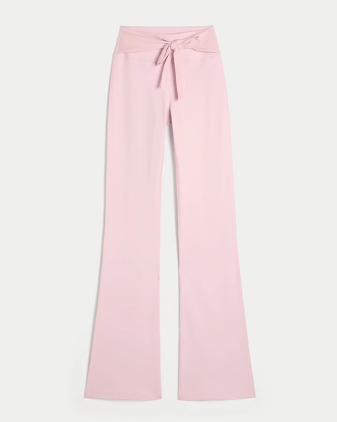 Gilly Hicks Active Recharge Tie-Waist Boot Leggings