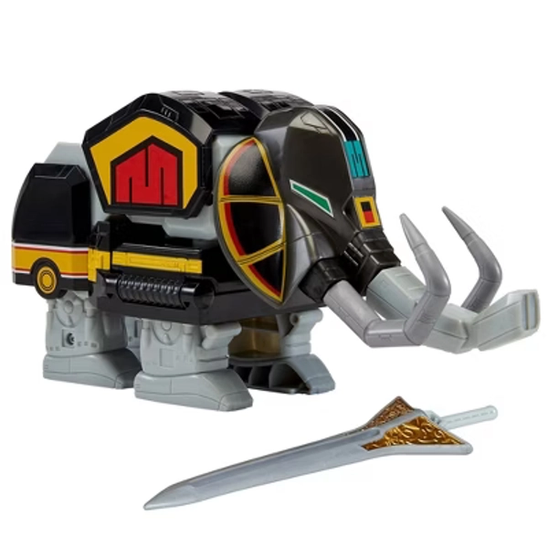Mighty Morphin Power Rangers Re-Ignition Mastodon Dinozord Combinable Action Figure with Mega Power Sword