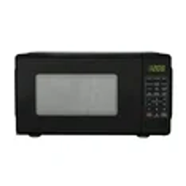 Mainstays 0.7 Cu ft Countertop Microwave Oven, 700 Watts, Black, New
